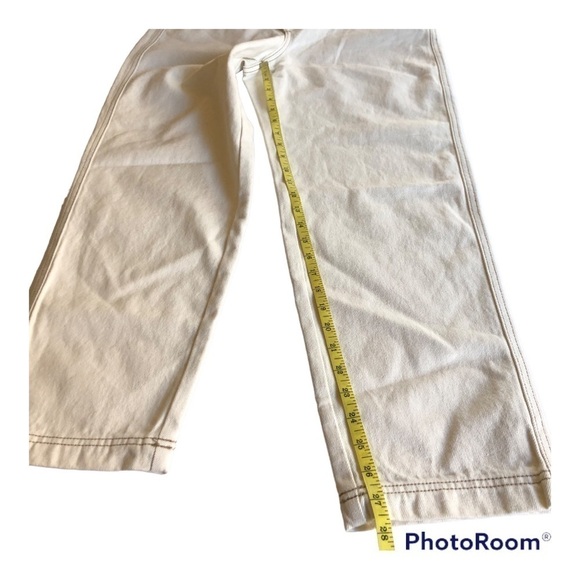 Kahlana Barfield Brown Future Collective High-Rise Overlap Waist Straigh Jeans 6 - Picture 3 of 13